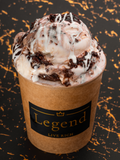 Fresh Baked Brownie with Marshmallow Swirl